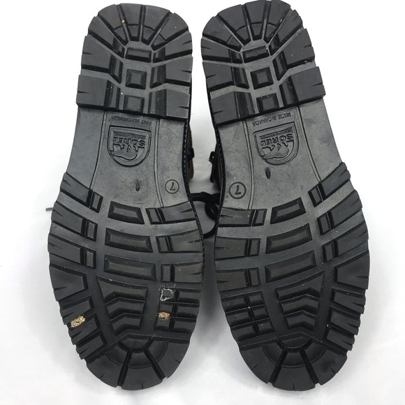 SOREL Short Waterproof Fleece Lined Lace Up Boots - Picture 5 of 7